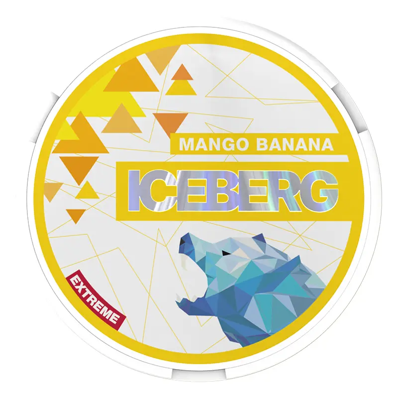  Mango Banana Extreme Nicotine Pouches by Ice Berg 50mg/g 